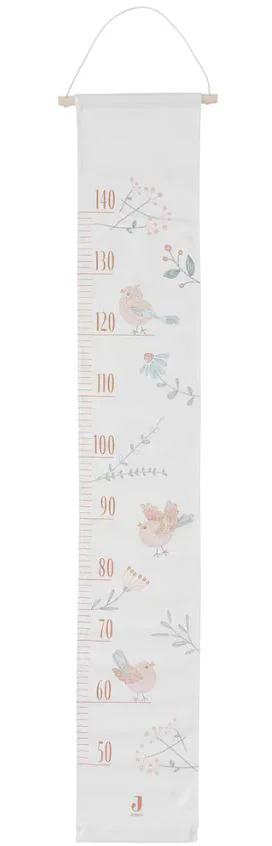 image for Линейка для измерения роста Jollein Lovely Birds foto