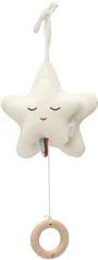 Музыкальная игрушка для кроватки Jollein Star Ivory foto