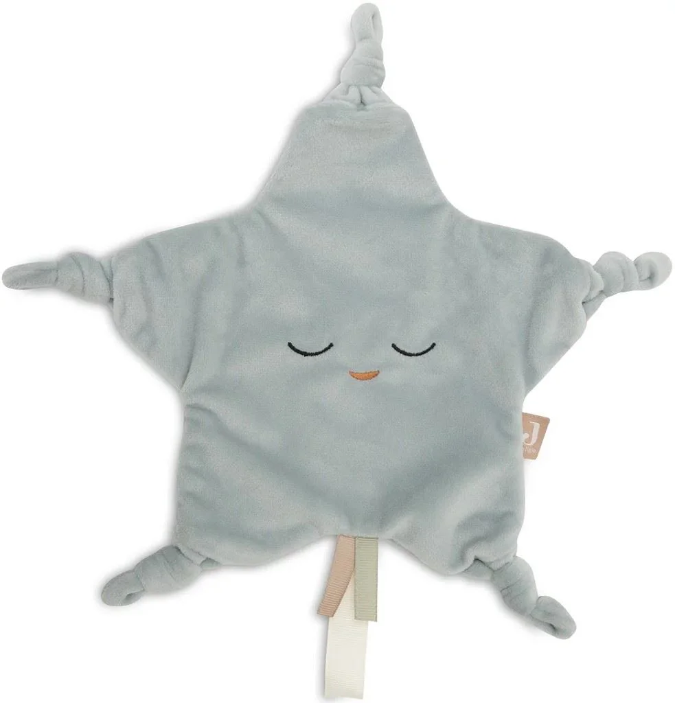 image for Jucarie textila pentru suzeta Jollein Little Star Sea Green foto