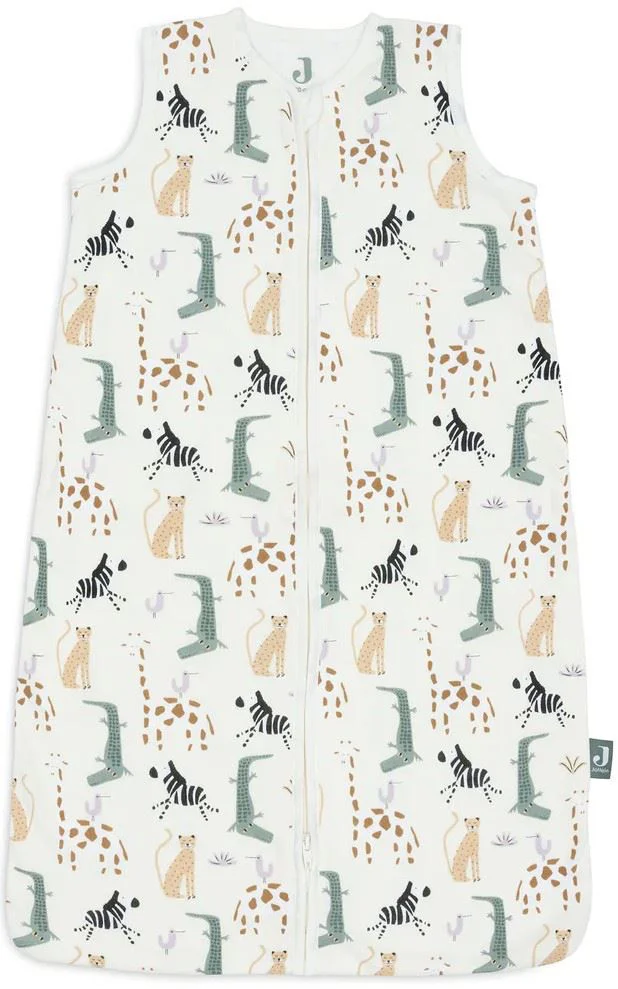 Sac de dormit fara maneci Jollein Jungle Jambo, 70 cm foto