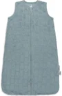 Sac de dormit fara maneci Jollein Jersey Miffy Jacquard Terry Sea Green, 70 cm foto