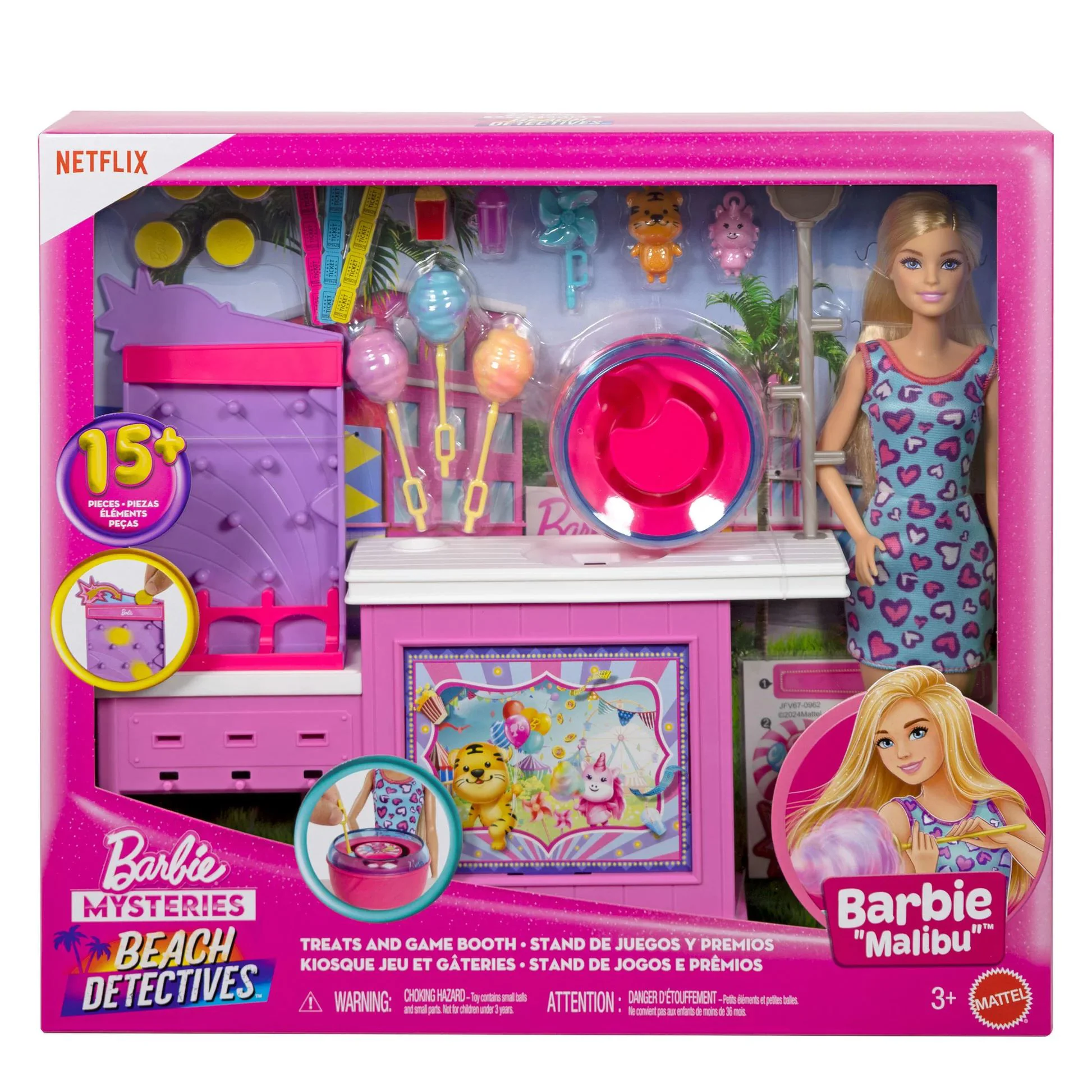 image for Игровой набор Barbie – серия «Детективы на пляже», кукла Malibu foto