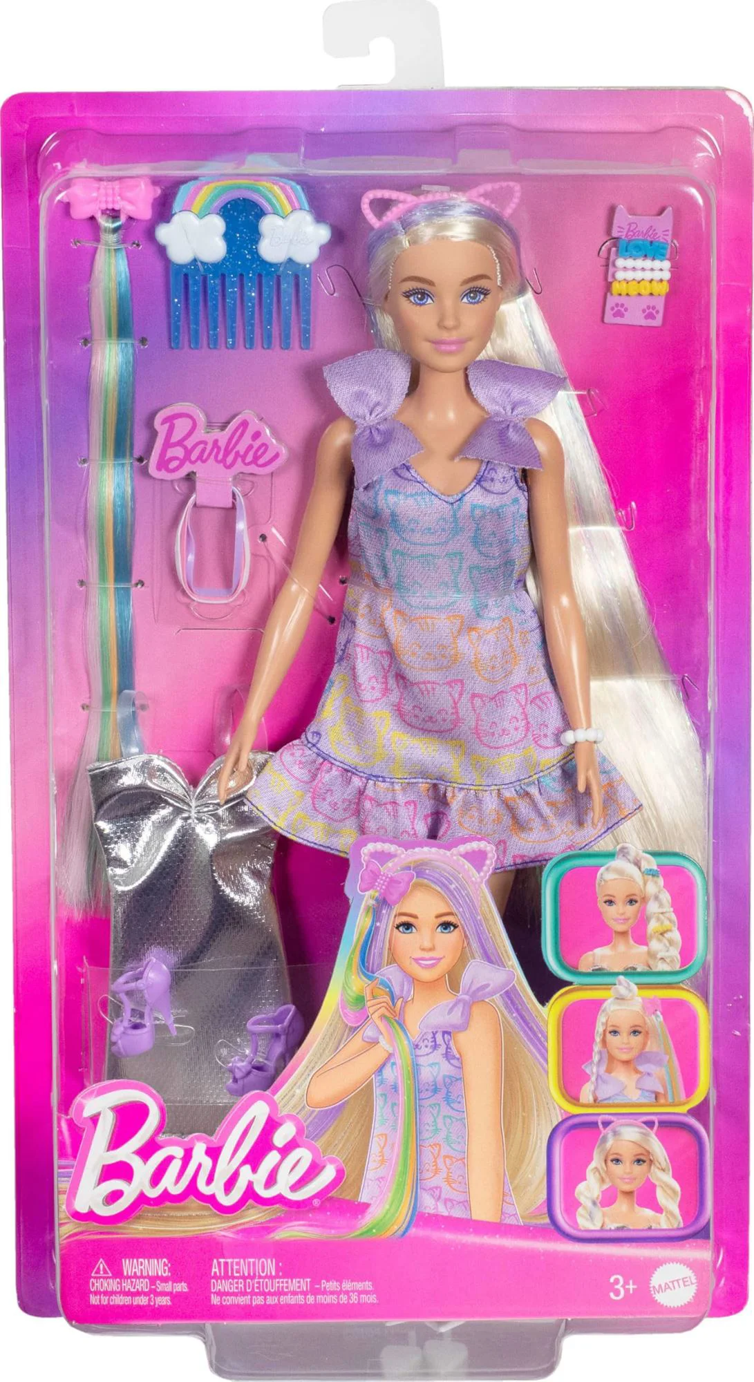 image for Кукла Barbie «Fun and Fancy» с аксессуарами для причесок foto