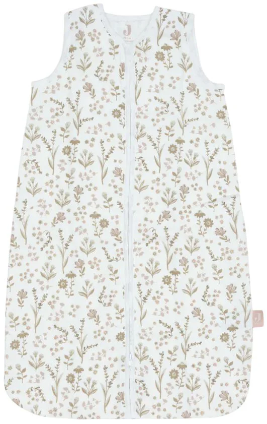 Sac de dormit fara maneci Jollein Muslin Bloomy, 70 cm foto