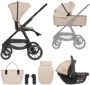 Carucior 3 in 1 KikkaBoo Modena Beige foto