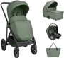 Carucior 3 in 1 KikkaBoo Chiara Army Green foto