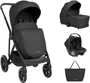 Carucior 3 in 1 KikkaBoo Chiara Black foto