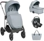 Carucior 3 in 1 KikkaBoo Chiara Grey foto