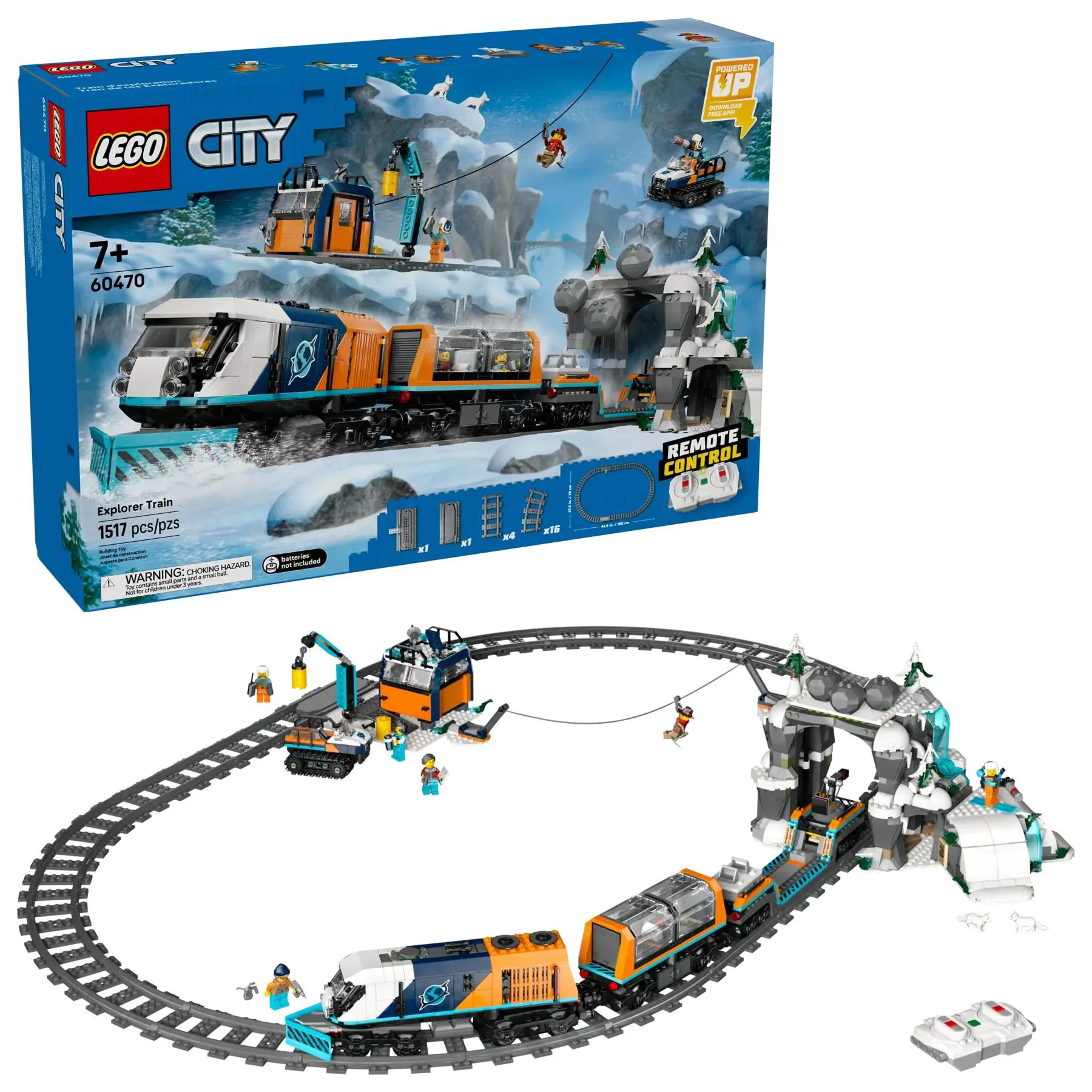 LEGO City - Trenul polar Explorers' Arctic, 1517 el. foto