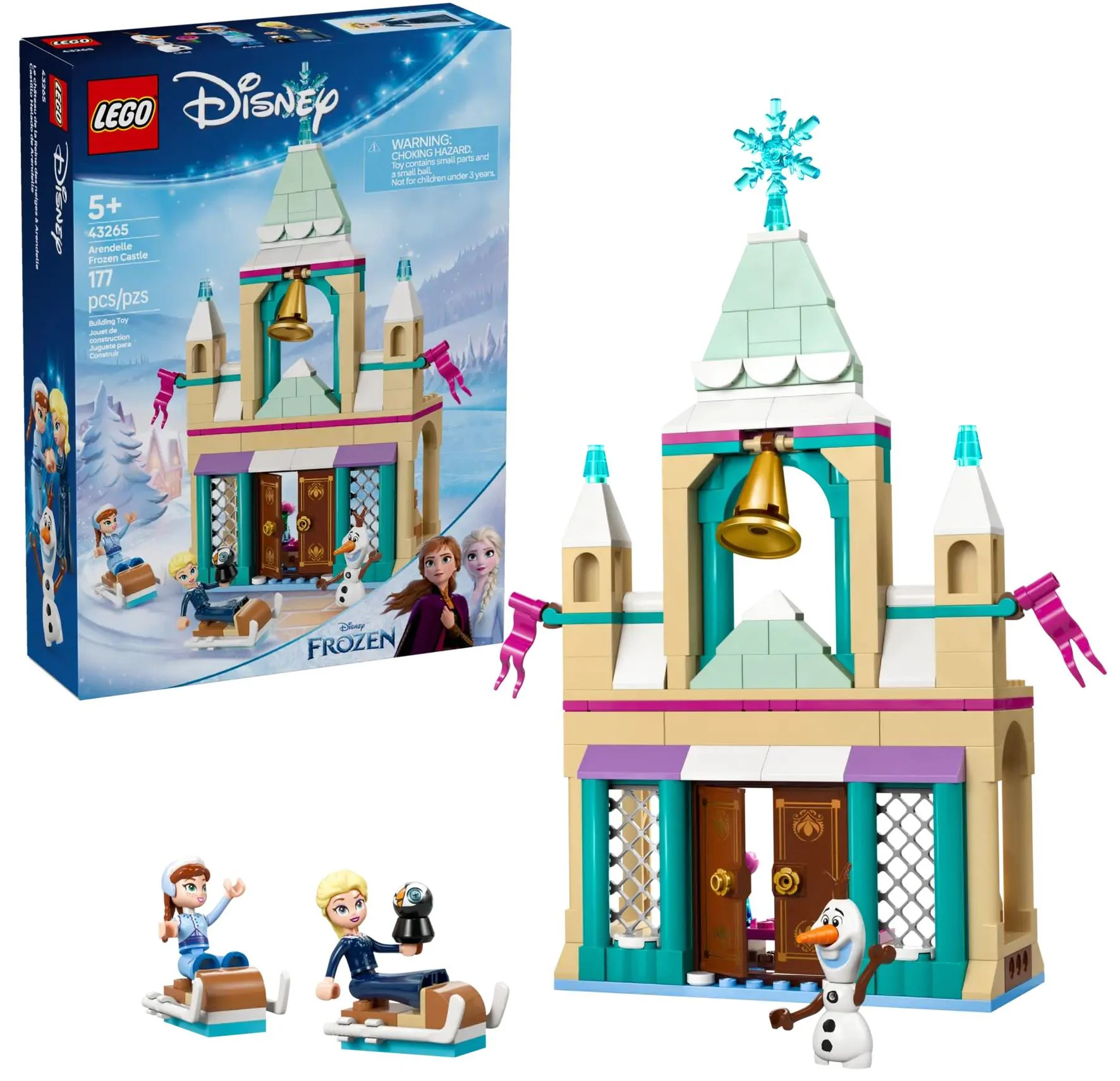 image for LEGO Disney - Замок Фрозен в Аренделле, 177 эл. foto