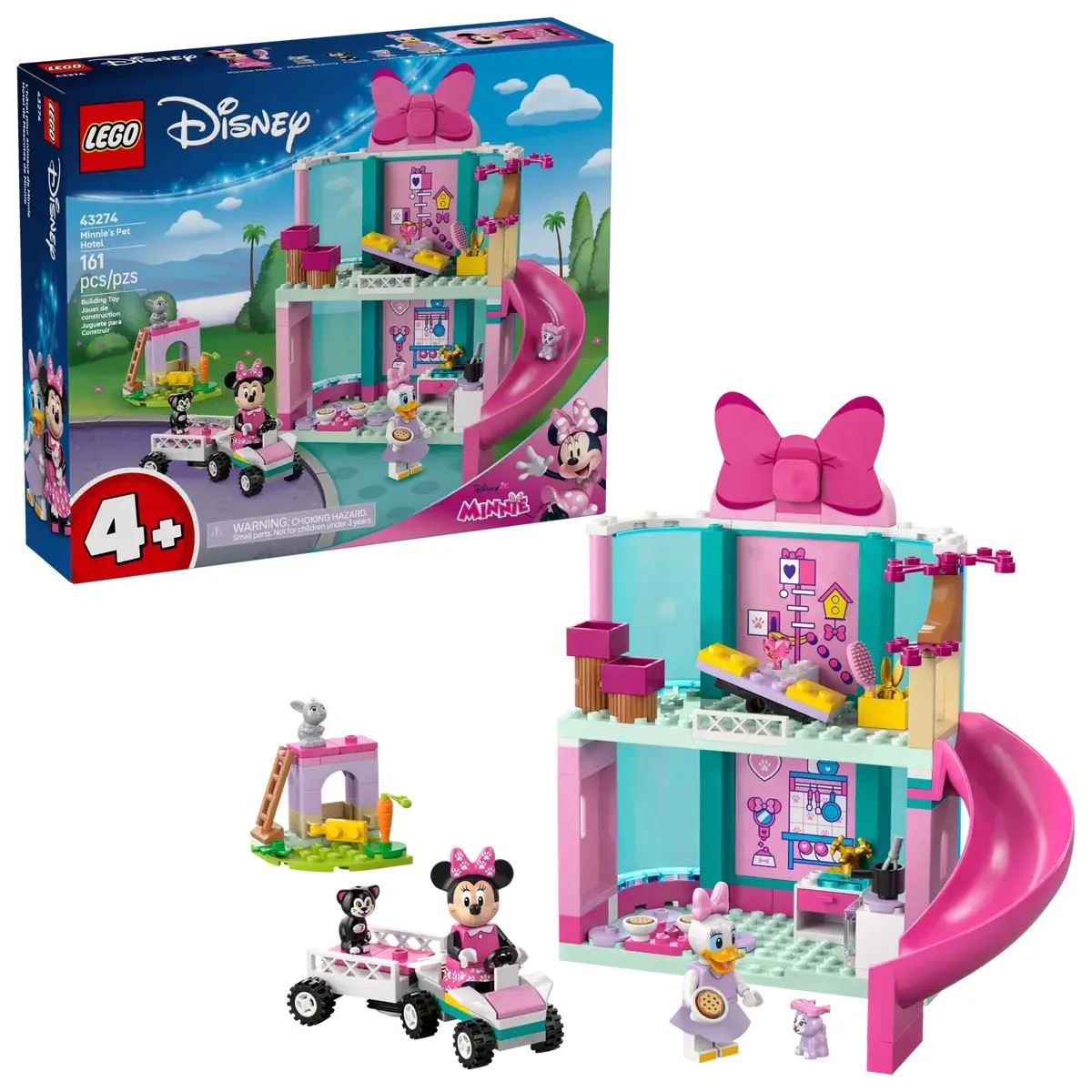 LEGO Disney - Гостиница для питомцев Минни, 161 эл. foto