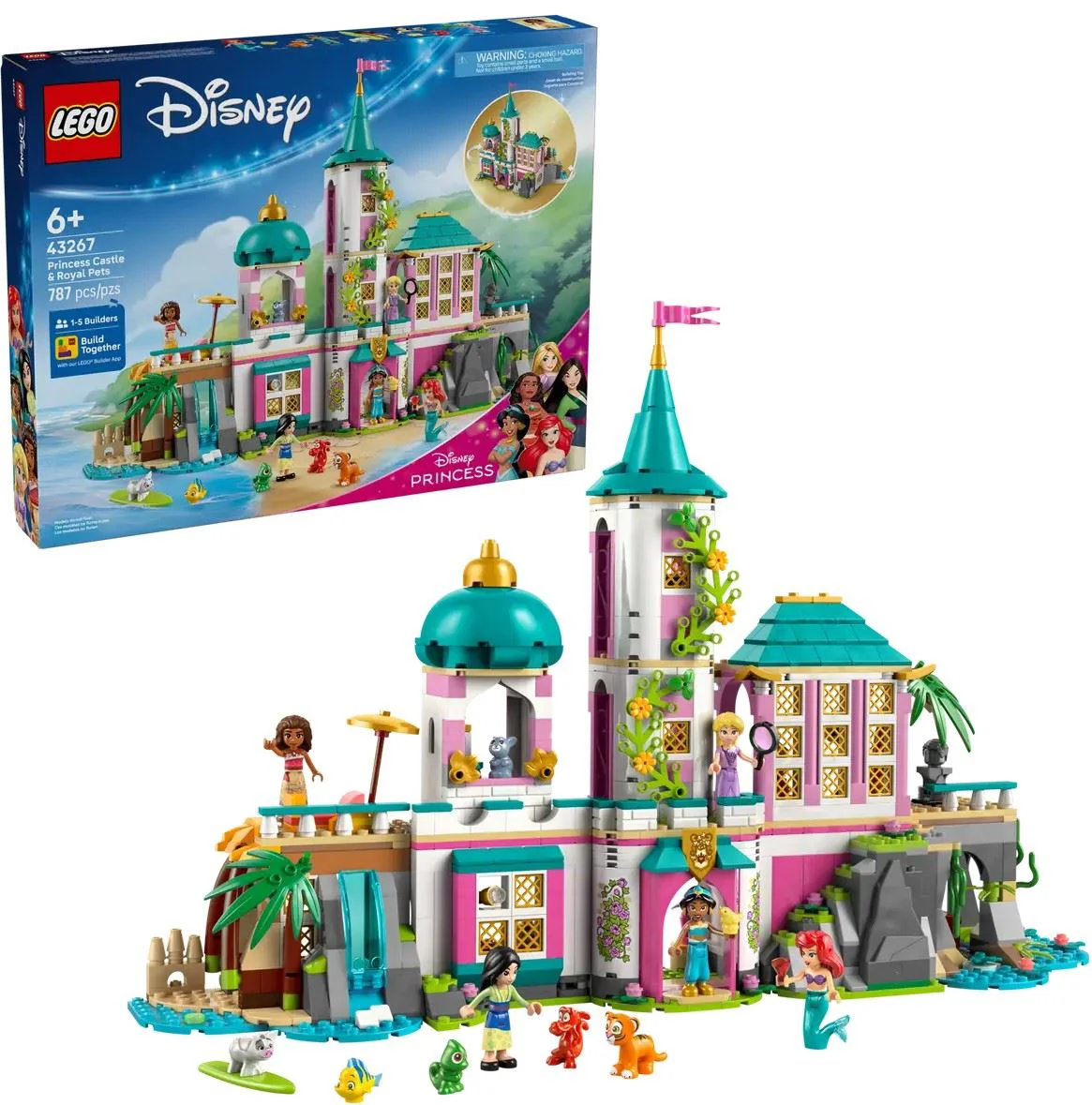 image for LEGO Disney - Castelul printesei & Animale, 787 el. foto