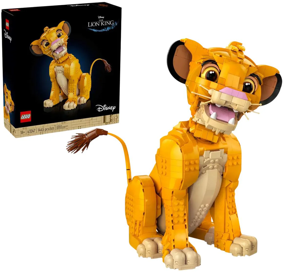 LEGO Disney - Simba din Regel Leu, 1445 el. foto