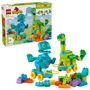 LEGO Duplo - 3 в 1: Динозавры на колёсах, 108 эл. foto