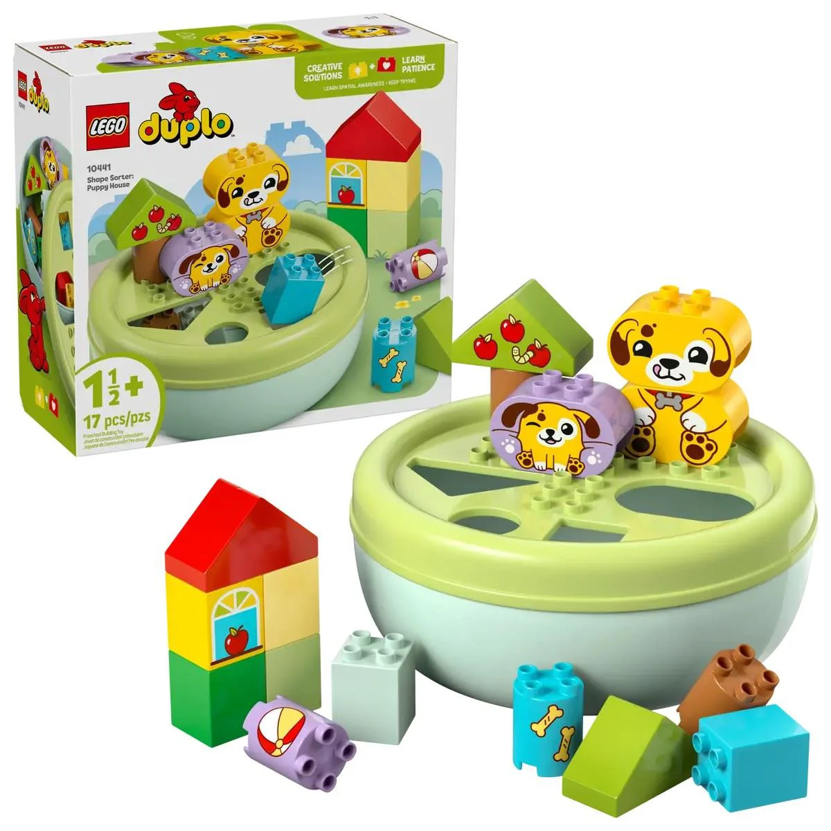 image for LEGO Duplo - Sorter de forme: Casuta Catelusilor, 17 el. foto