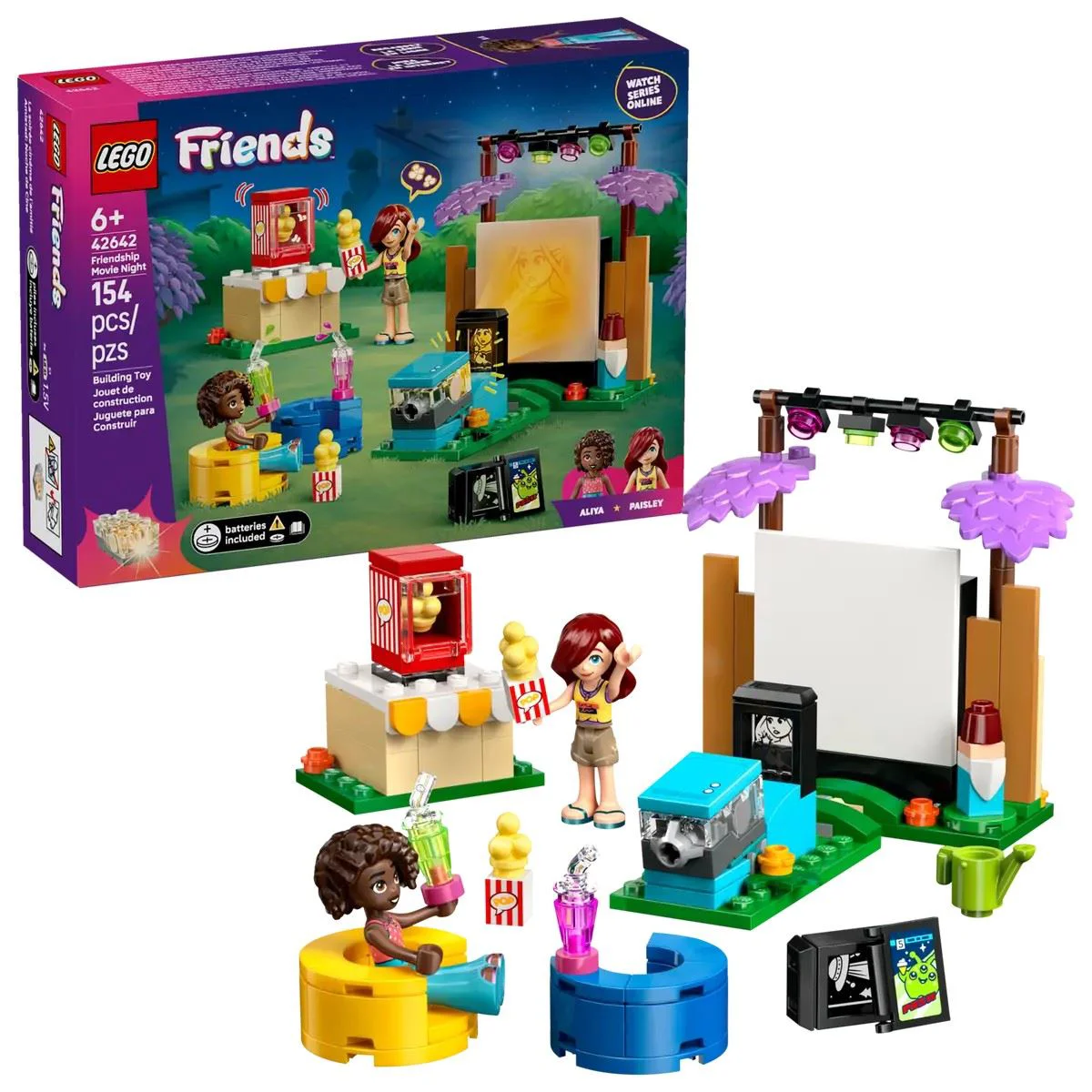 LEGO Friends - Seara de film, 154 el. foto