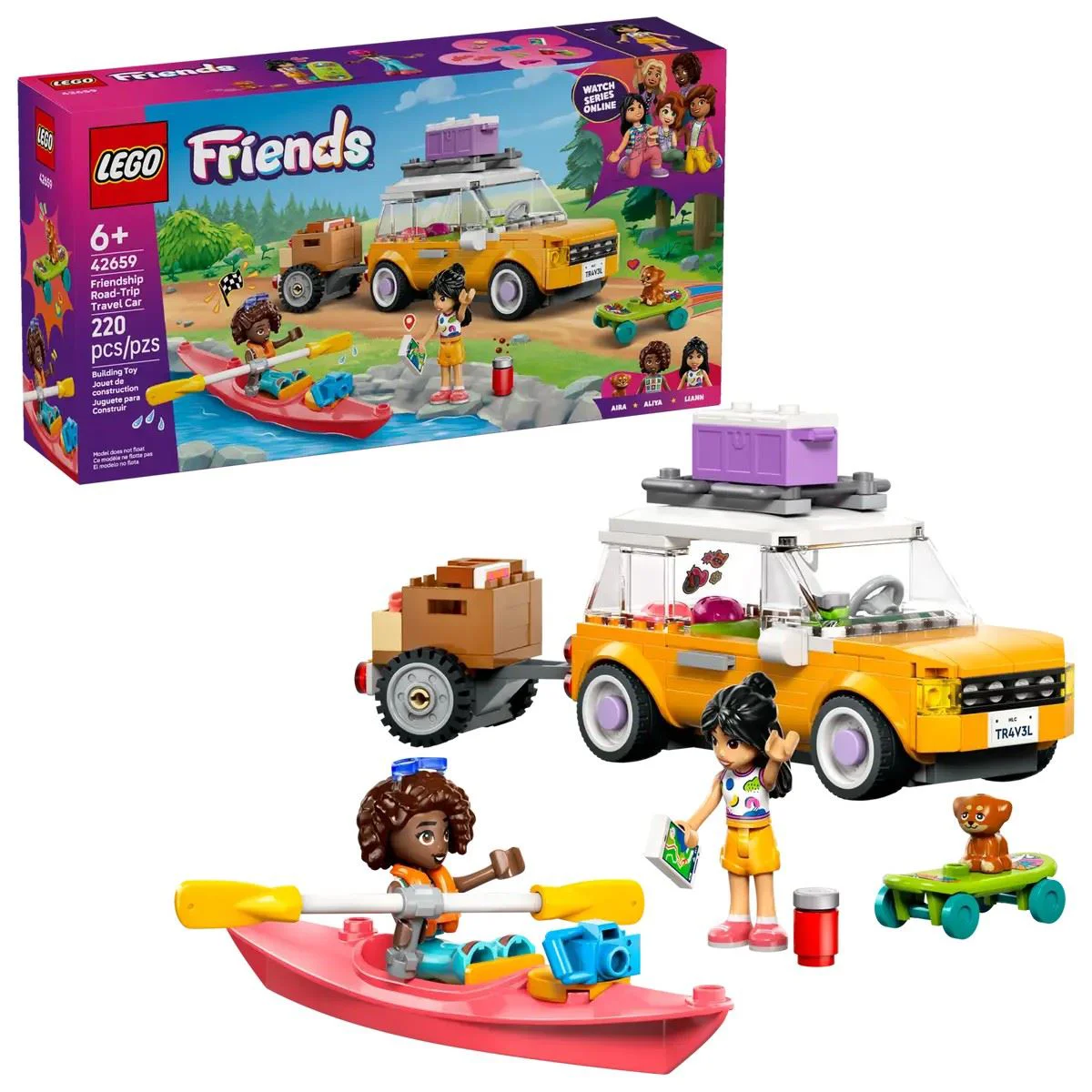 LEGO Friends - Calatorie cu masina, 220 el. foto