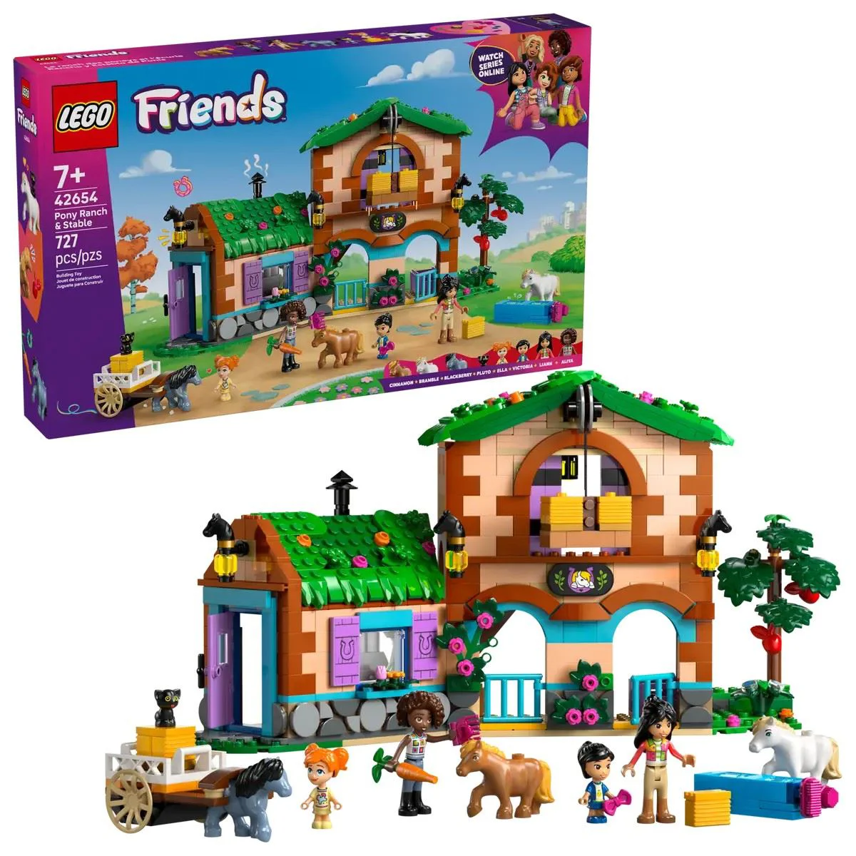 LEGO Friends - Ферма с пони, 727 эл. foto