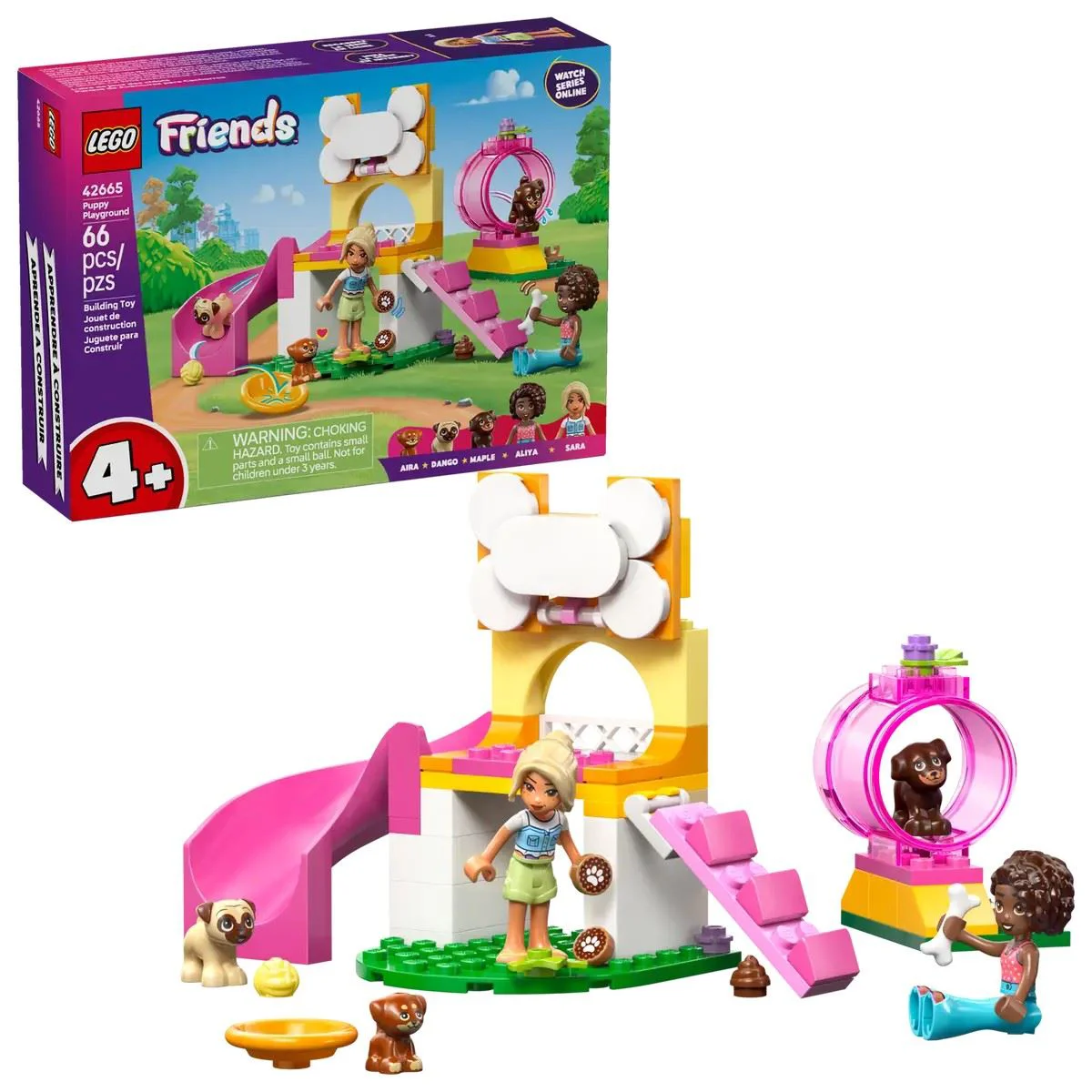 image for LEGO Friends - Игровая площадка для щенков, 66 эл. foto