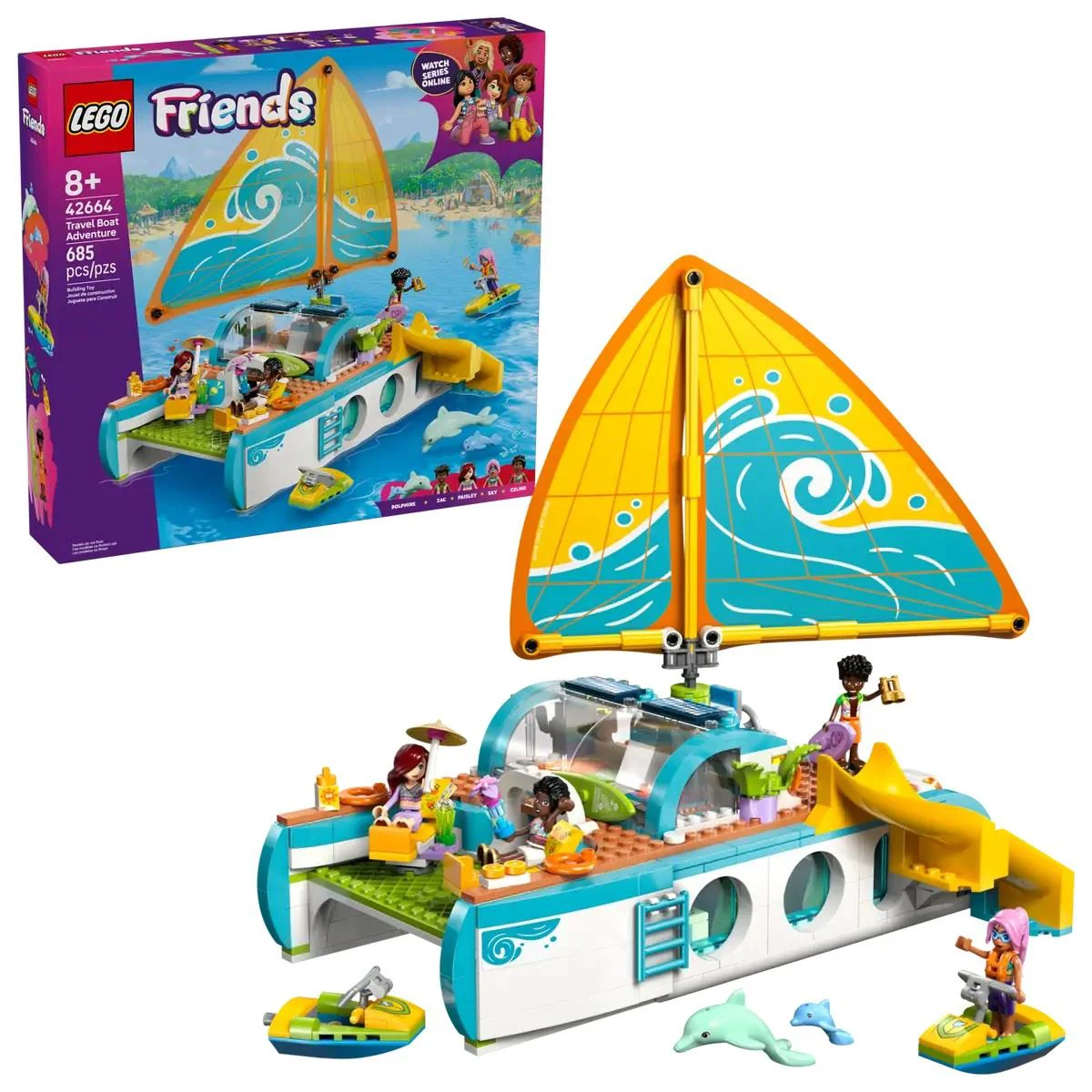 image for LEGO Friends - Aventura cu barca, 685 el. foto