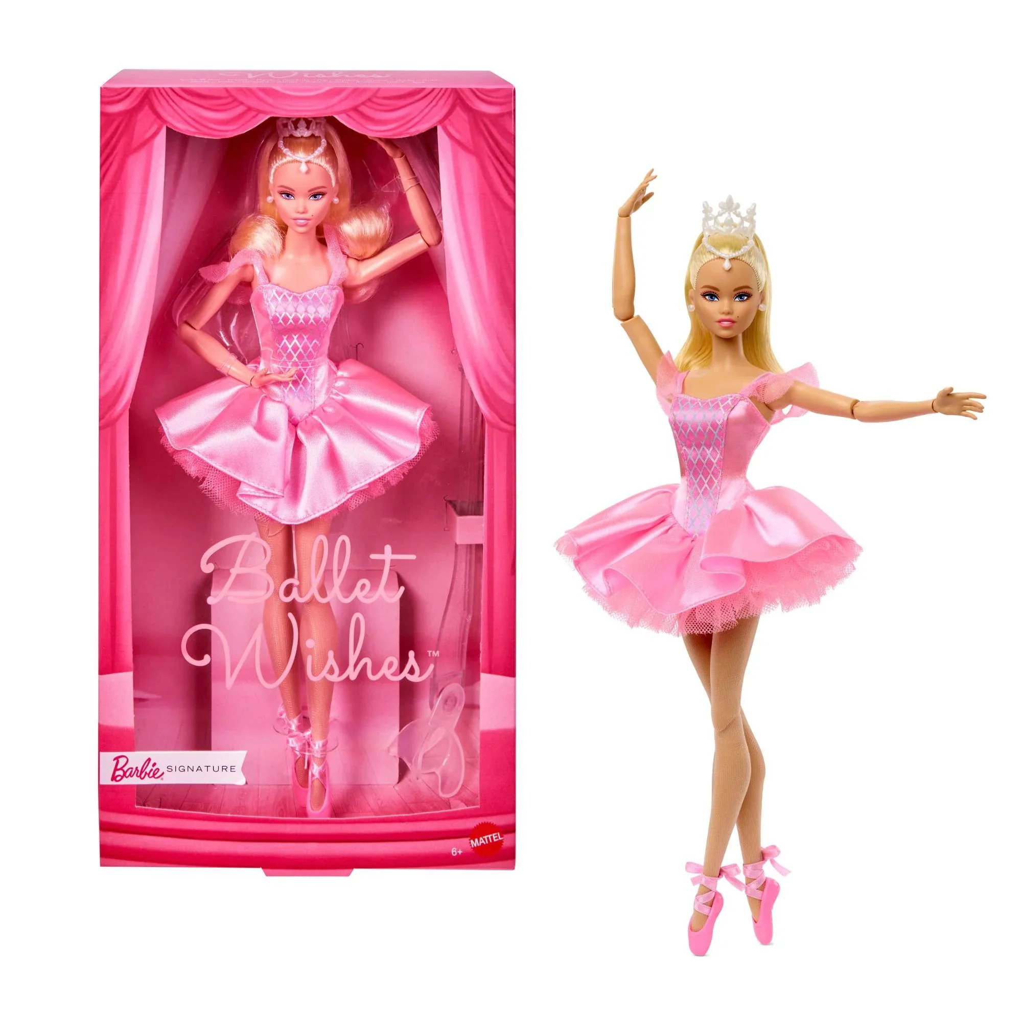 image for Papusa de colectie Barbie Signature Ballet Wishes 2025 foto