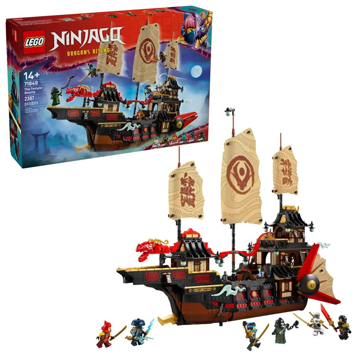 image for LEGO Ninjago - Храм Баунти, 2387 эл. foto