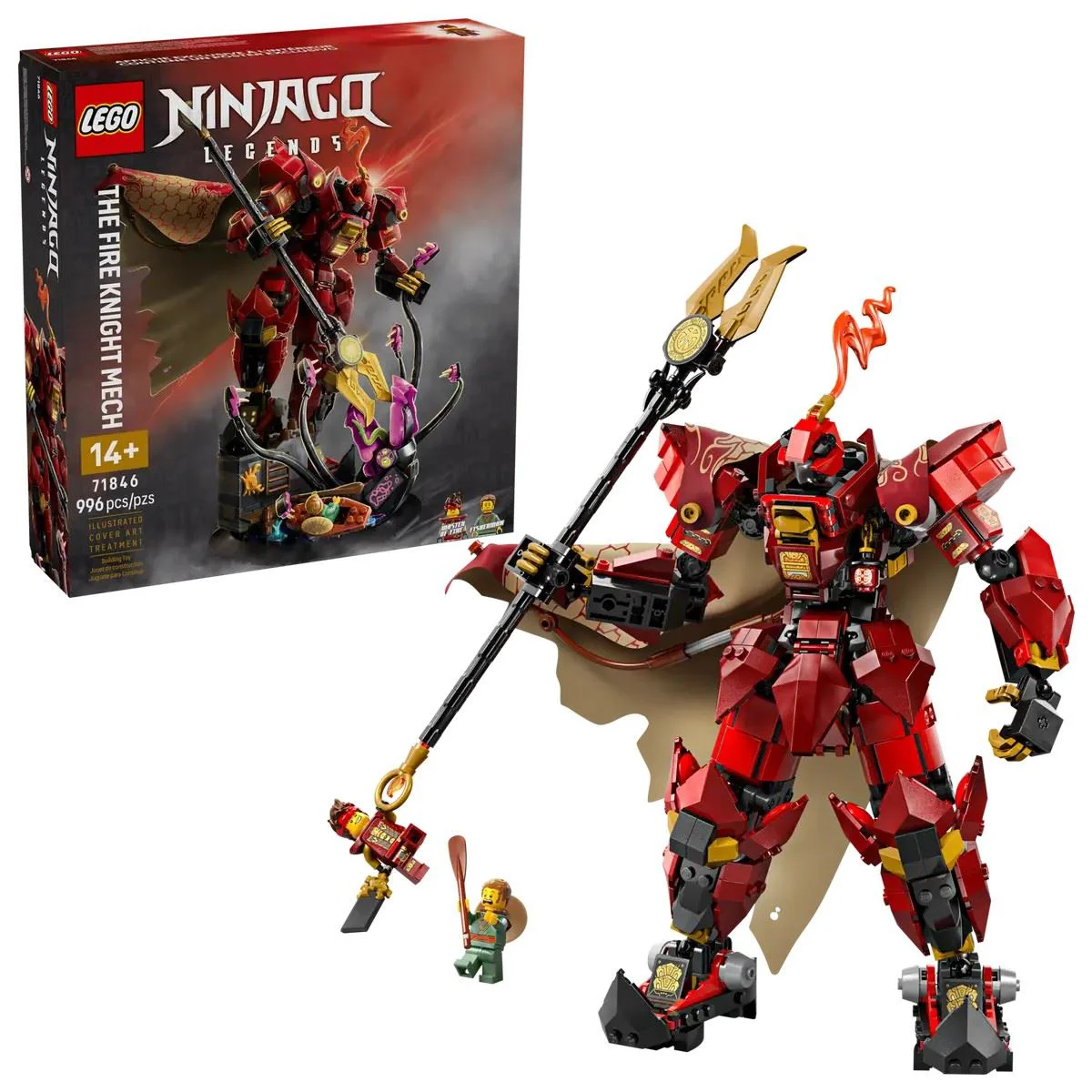 image for LEGO Ninjago - Мех Огненного Рыцаря, 996 эл. foto