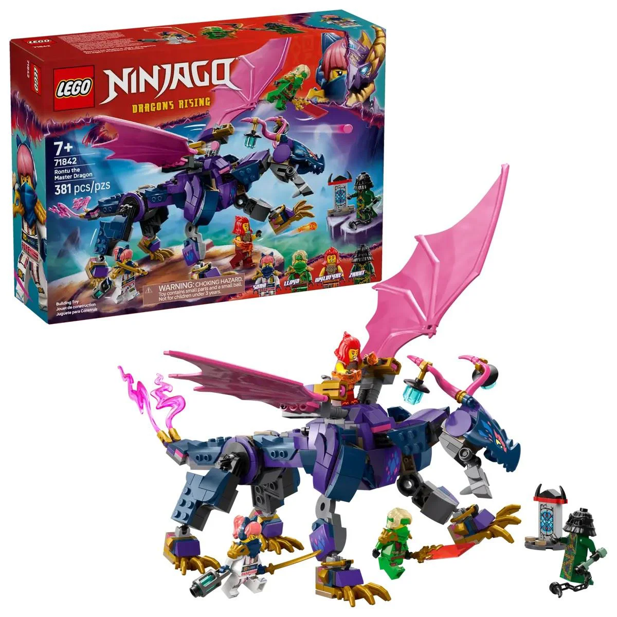 LEGO Ninjago - Rontu Master Dragon, 381 el. foto