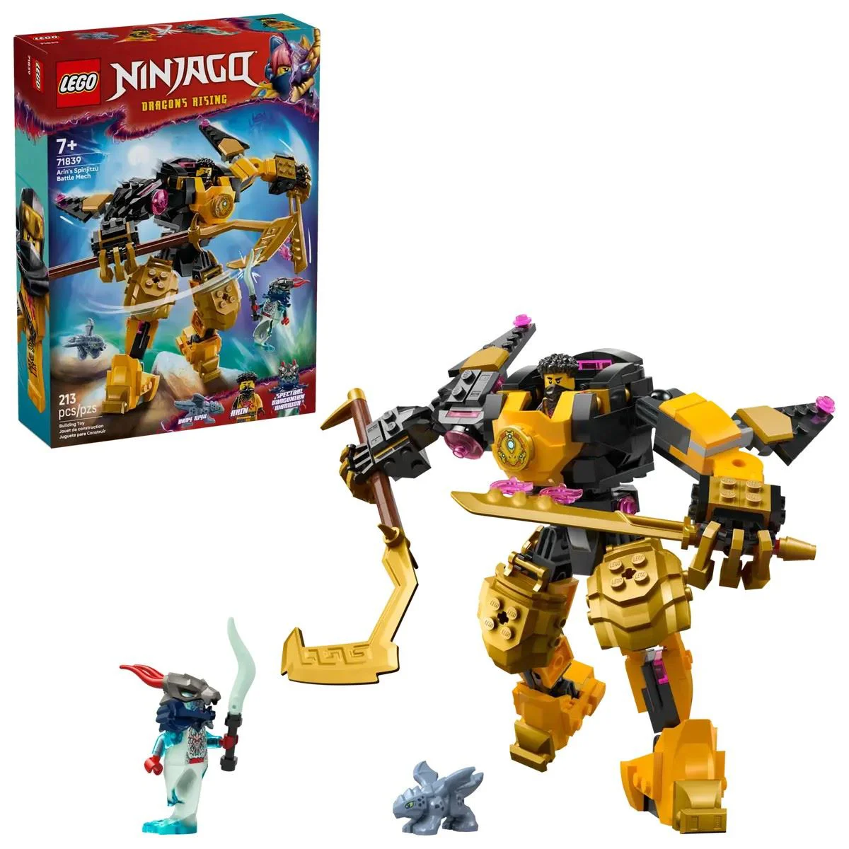 image for LEGO Ninjago - Arin's Spinjitzu Battle Mech, 213 el. foto