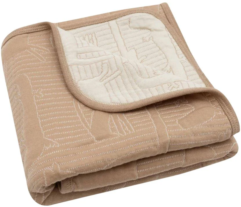 image for Paturica Jollein Jungle Jambo Biscuit/Oatmeal, 75x100 cm foto