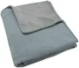 Paturica Jollein Cosy Knit Sea Green/Velvet, 100x150 cm foto