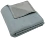 Плед Jollein Cosy Knit Sea Green/Velvet, 75x100 см foto