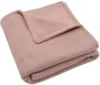 Плед Jollein Cosy Knit Wild Rose/Velvet, 75x100 см foto