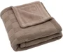 Плед Jollein Box Knit Milky Coffee/Velvet GOTS, 75x100 см foto