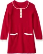 Carter's Хлопковое платье с длинными рукавами Christmas Red foto