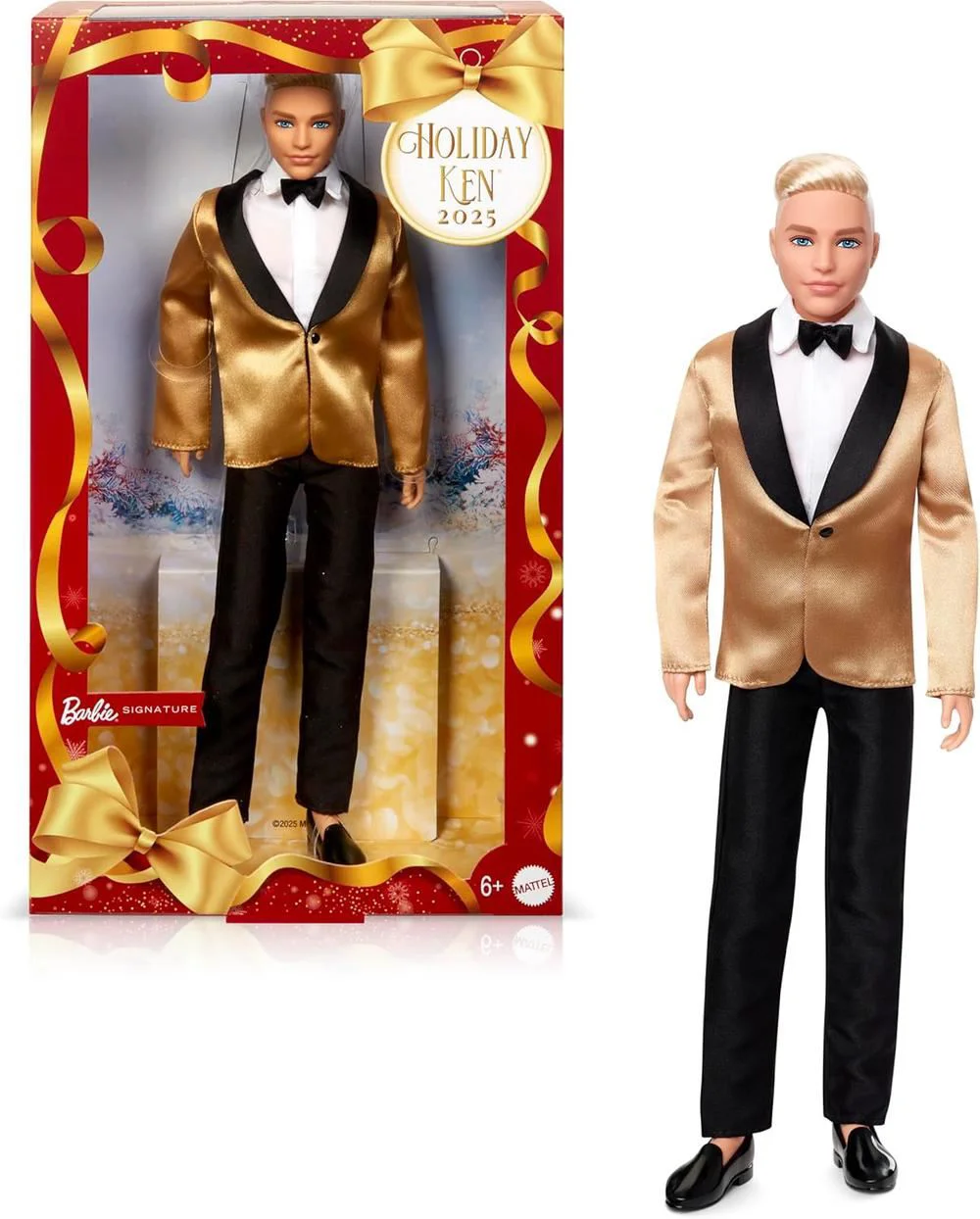 image for Papusa Barbie de colectie Ken Holiday 2025 foto