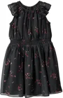 Carter's Платье с короткими рукавами Chiffon Black Floral foto