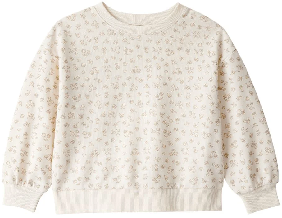 image for Carter's Свитшот Terry Crew Ivory Floral foto
