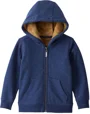 Carter's Hanorac cu gluga si fermoar Zip-Up Jacket Velboa Navy foto