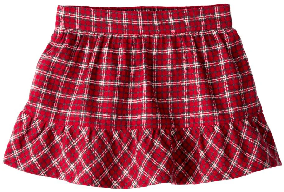 image for Carter's Хлопковая юбка Christmas Red Plaid foto