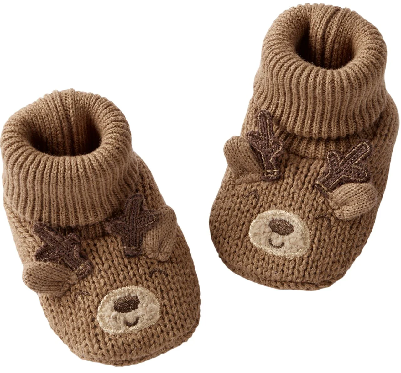 Carter's Botosei Christmas Reindeer Crochet Booties foto