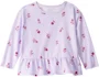 Carter's Bluza cu maneca lunga Stock Up Shop Purple Floral foto