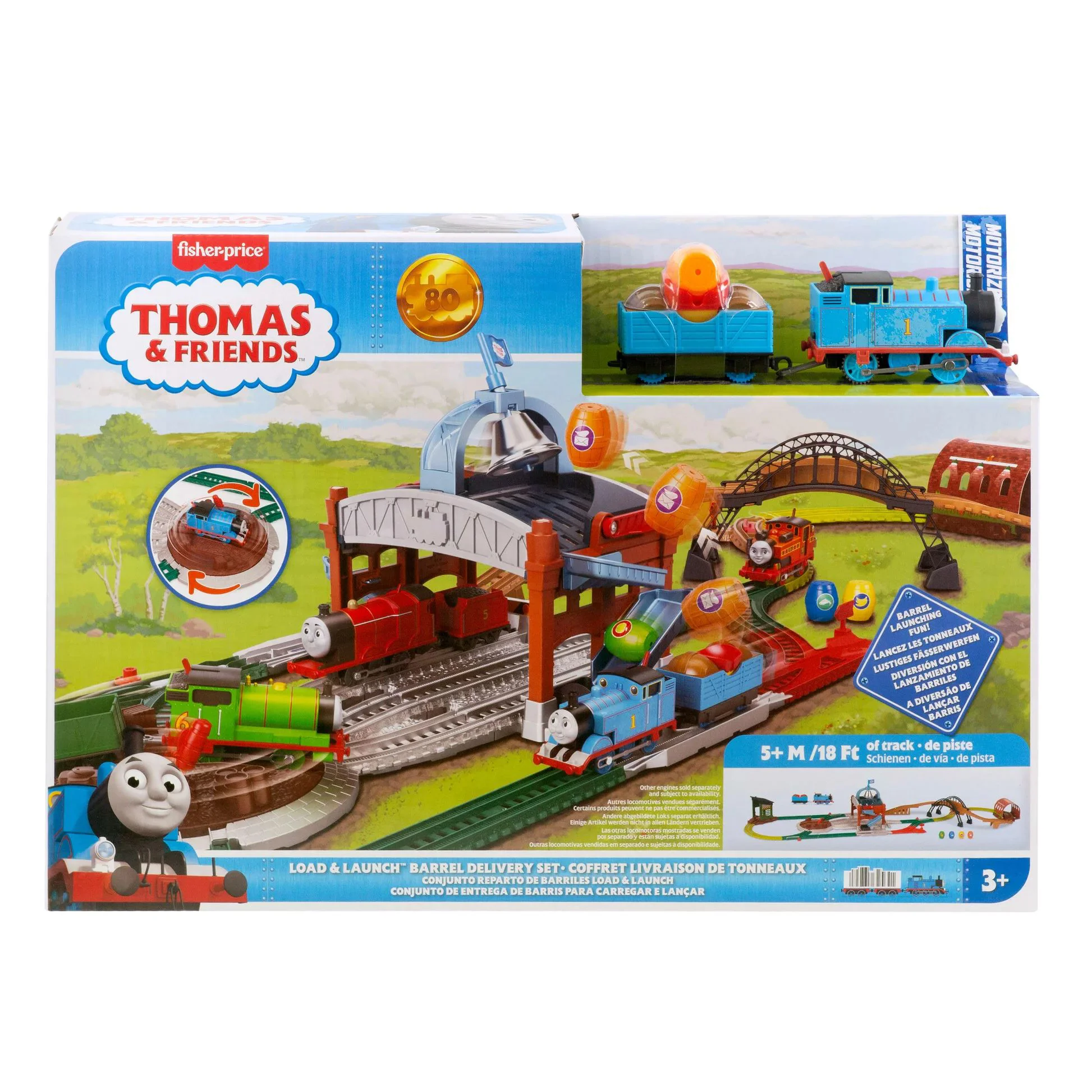 Set de joaca Fisher Price "Thomas si prietenii" - Livrarea butoaielor foto