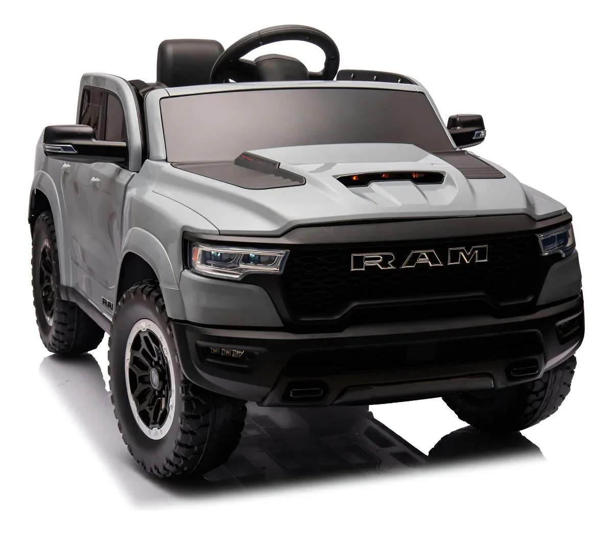 image for Masinuta electrica Kids car DODGE RAM 1500 RHO, 12V7Ah, motor 390x2 (25W*2), roti EVA foto