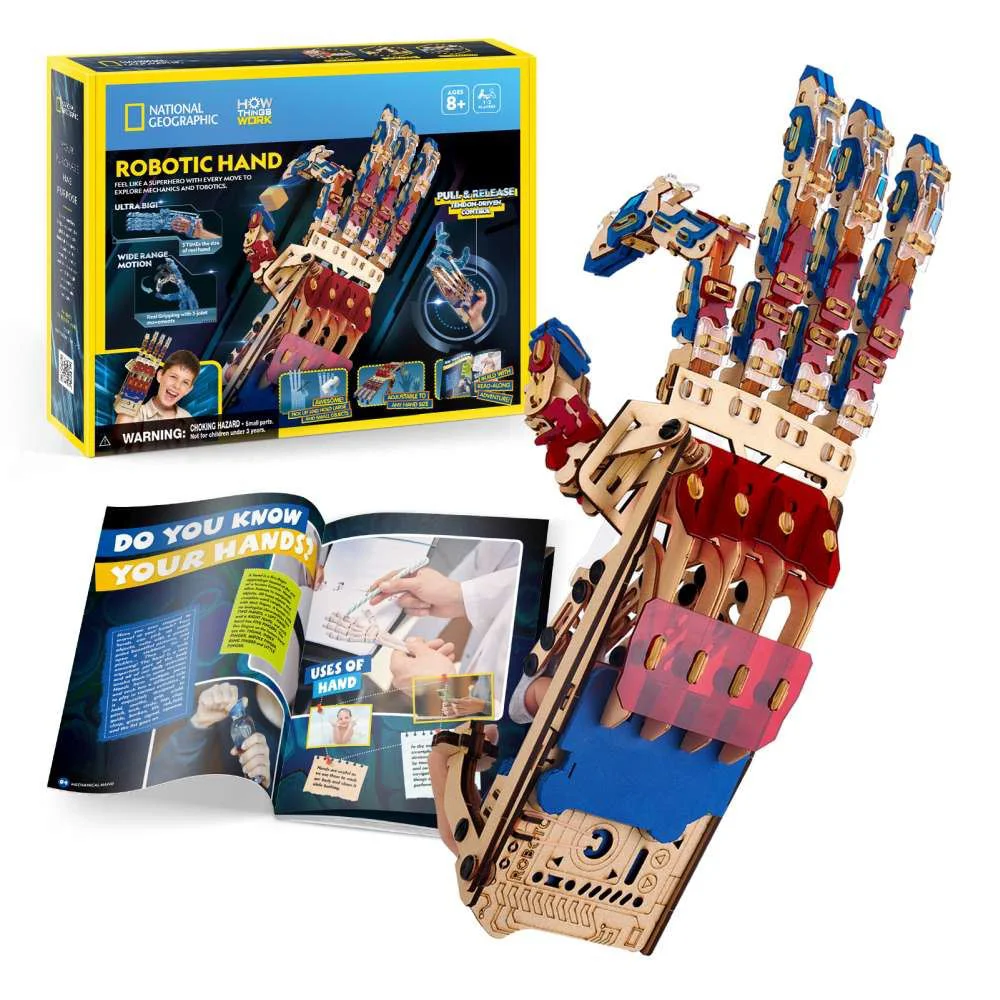 3D puzzle CubicFun Mana robotica: National Geografic foto