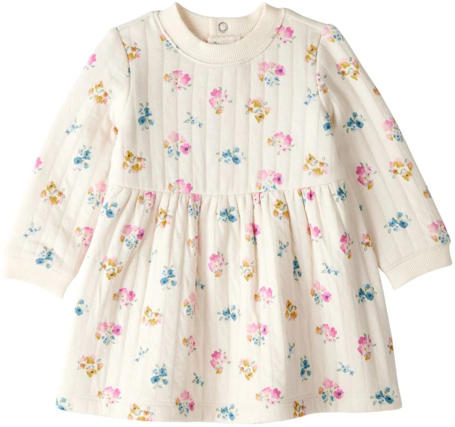image for Carter's Rochita cu maneca lunga Ivory Floral foto