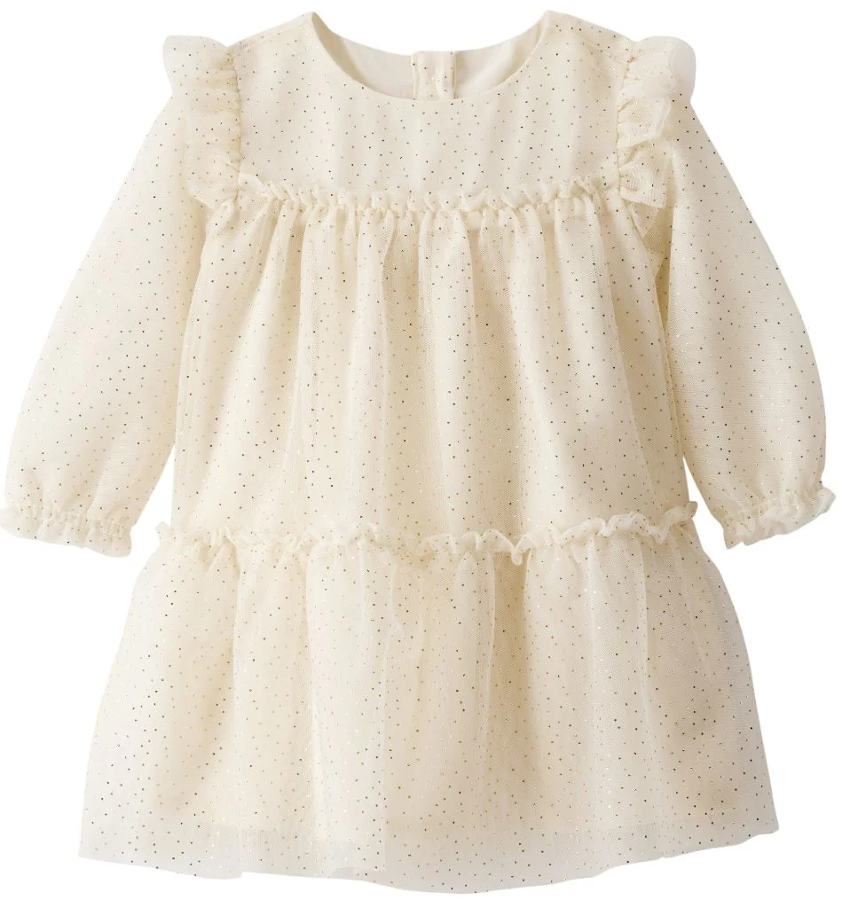 image for Carter's Rochita festiva cu sclipici Ivory Tulle foto