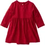 Carter's Rochita tip body cu maneca lunga Christmas Red Solid foto