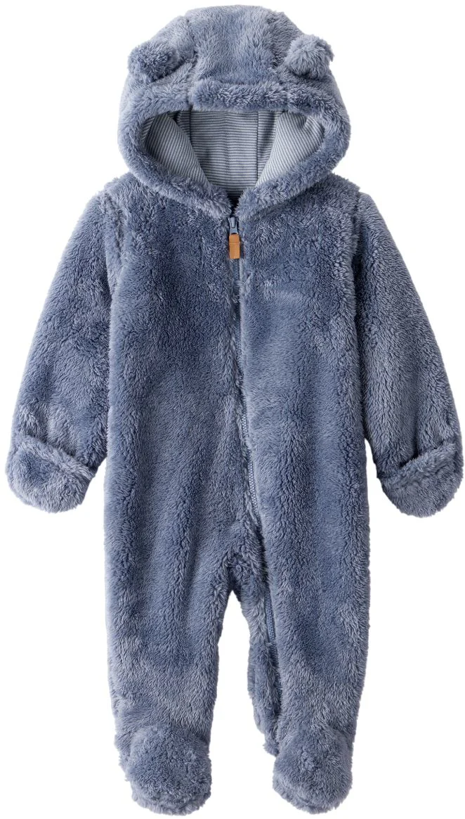 image for Carter's Salopeta din sherpa Pram Blue Solid foto