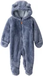 Carter's Salopeta din sherpa Pram Blue Solid foto